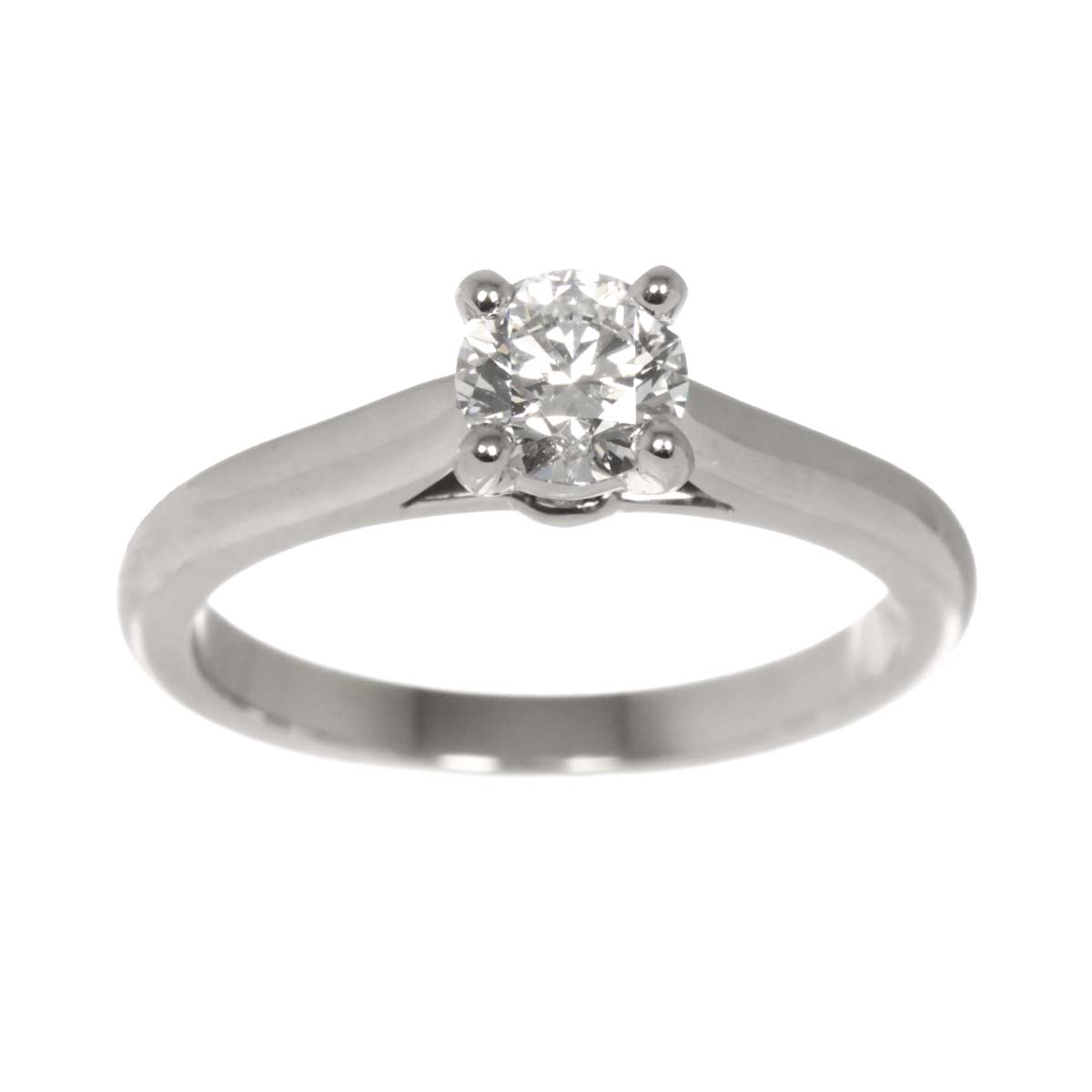 Diamond 0.45ct Ring Pt Size48 4.5(US)