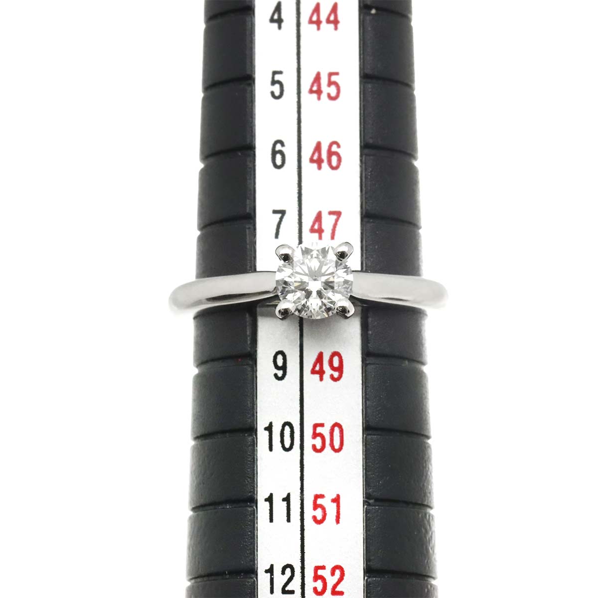 Diamond 0.45ct Ring Pt Size48 4.5(US)