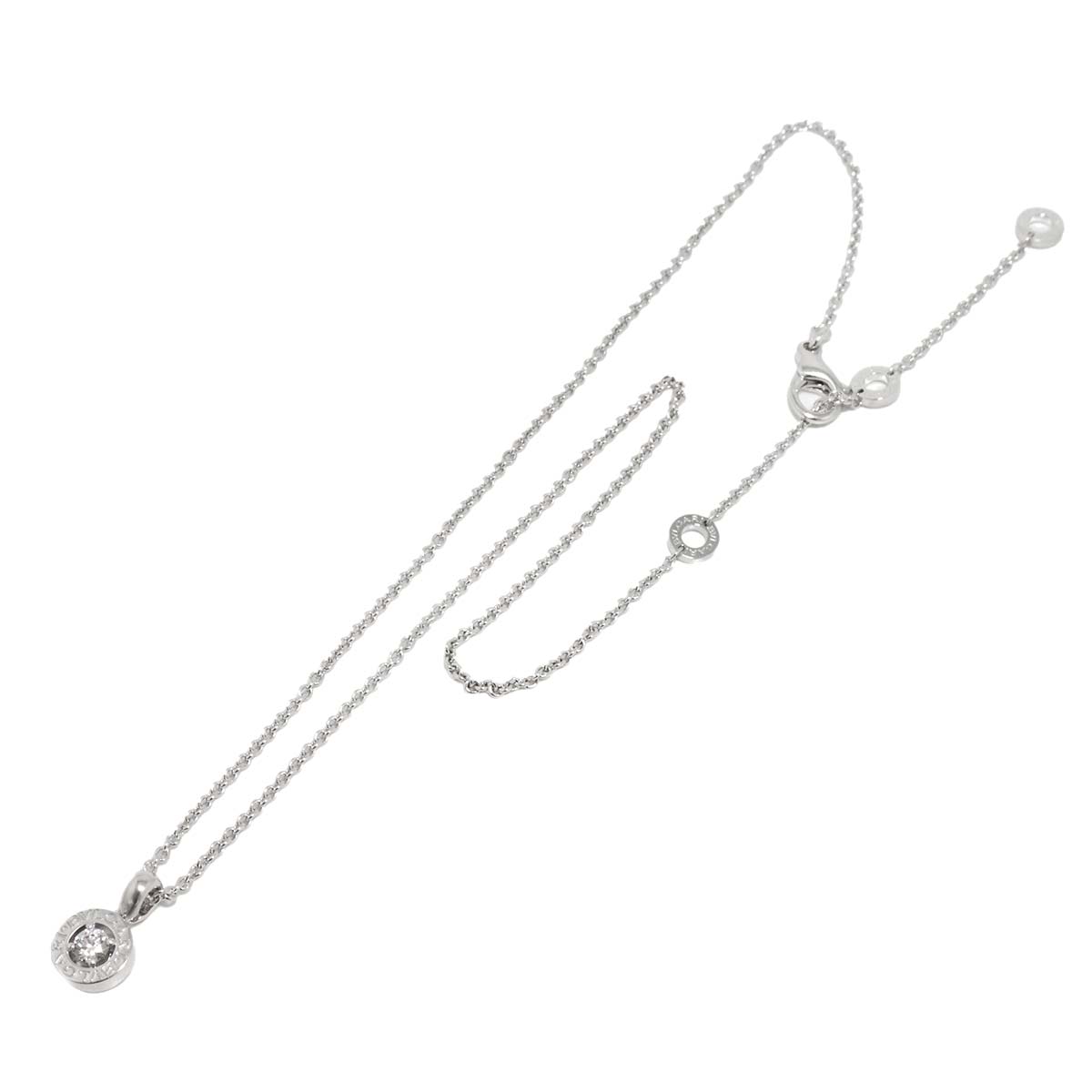 BVLGARIBVLGARI Diamond Necklace 18K White Gold 750