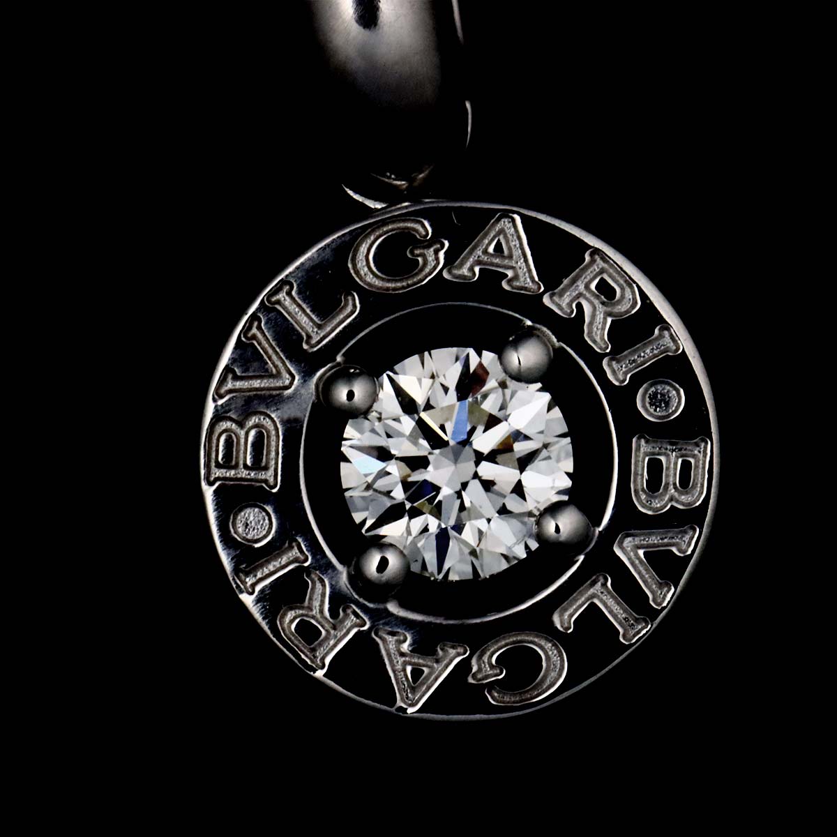 BVLGARIBVLGARI Diamond Necklace 18K White Gold 750