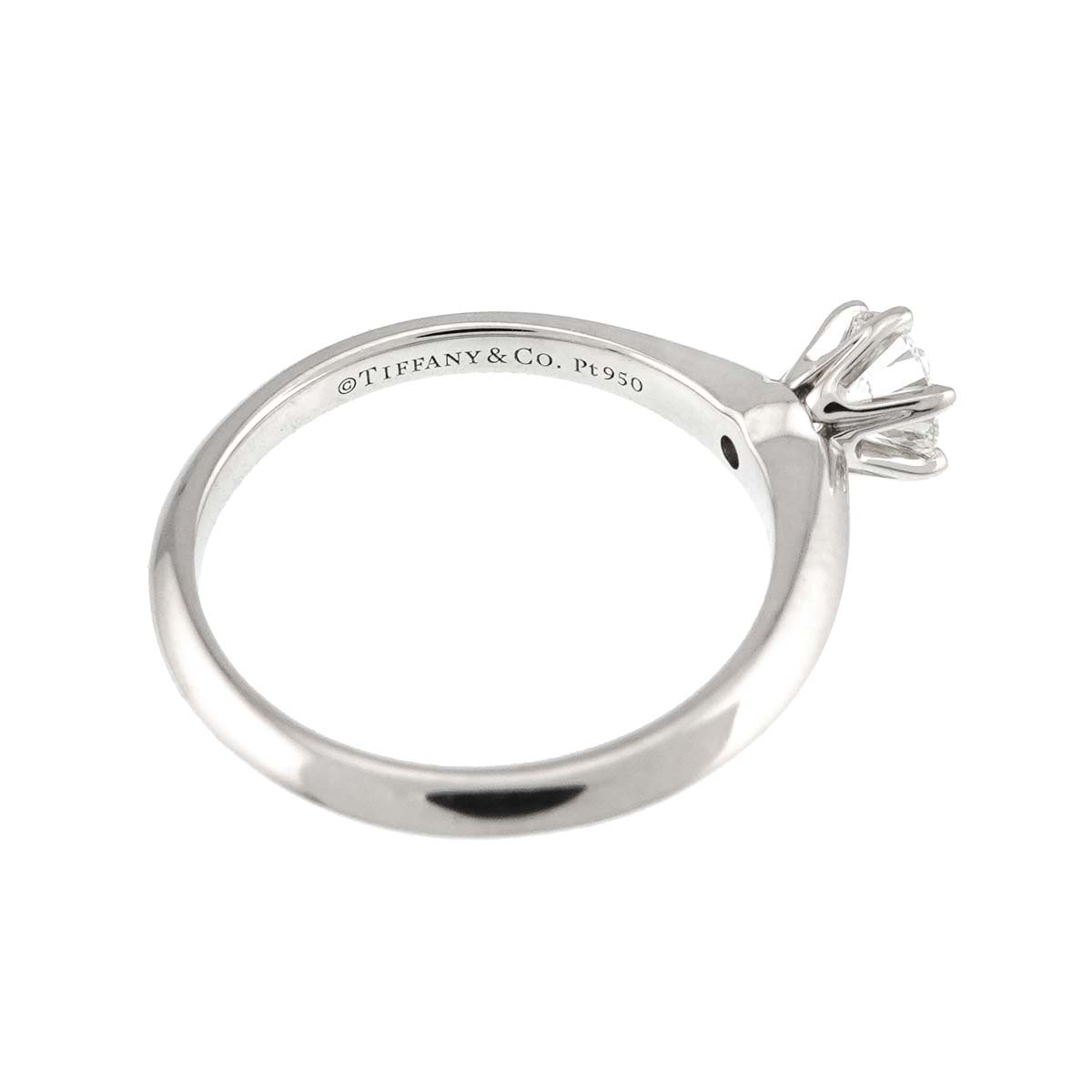 Diamond 0.39ct Ring Platinum Size4.5(US)