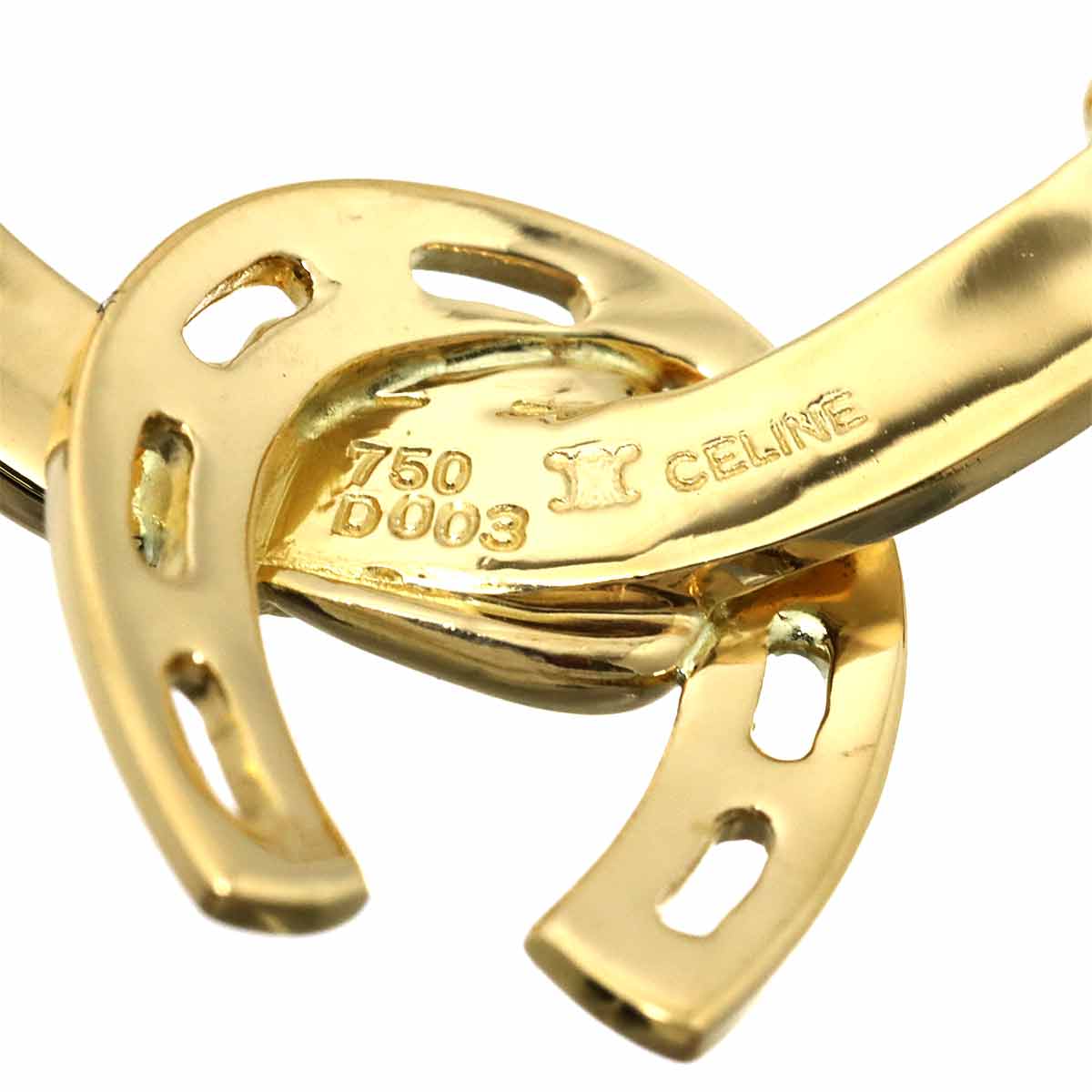 Diamond 0.03ct Necklace K18 Yellow Gold 750