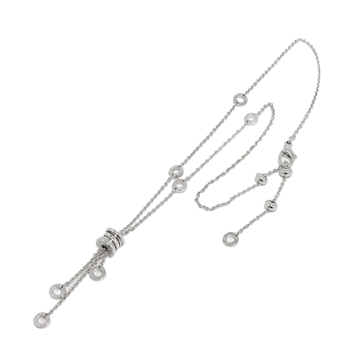 B-zero1 Element Necklace 18K WG White Gold 750
