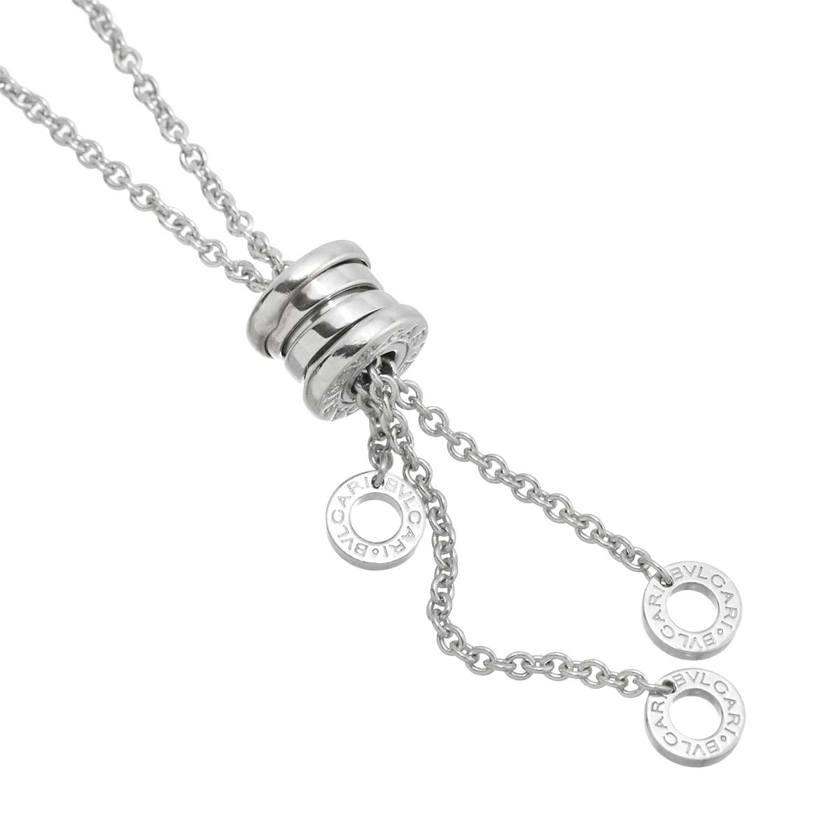 B-zero1 Element Necklace 18K WG White Gold 750