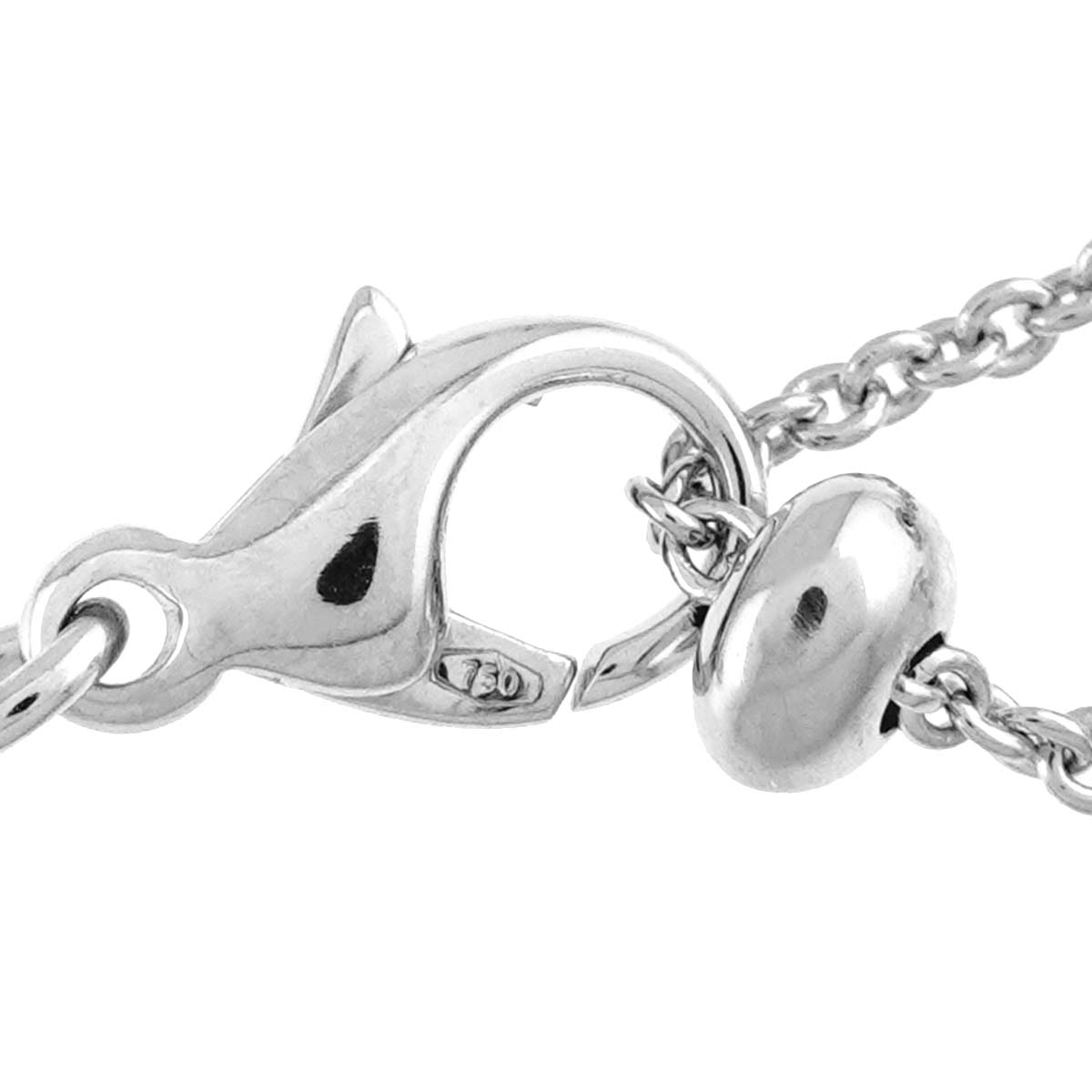 B-zero1 Element Necklace 18K WG White Gold 750