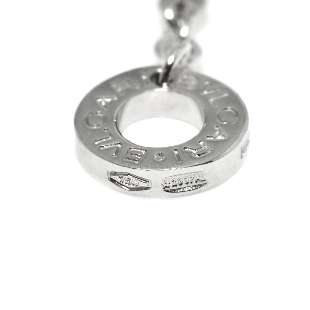 B-zero1 Element Necklace 18K WG White Gold 750