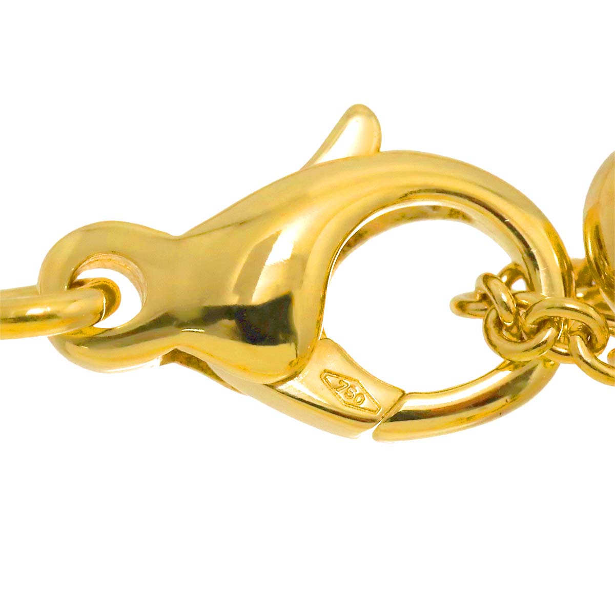 B-ZERO1 Element Diamond Necklace 18K Yellow Gold 750