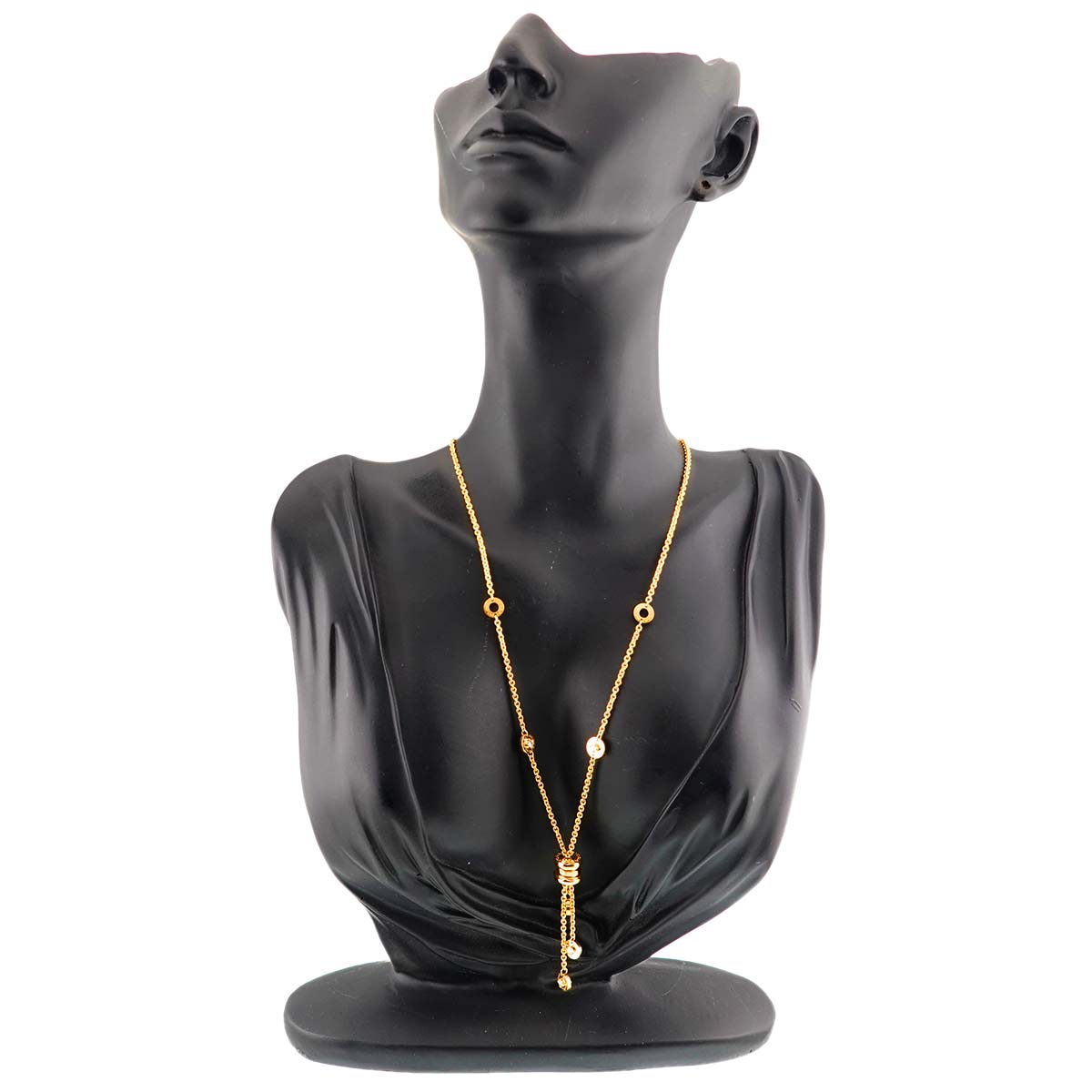 B-ZERO1 Element Diamond Necklace 18K Yellow Gold 750