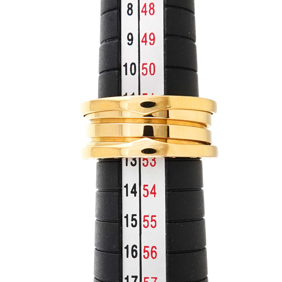 B-ZERO1 3 BAND Ring 18K YG 750 Size53 6(US)