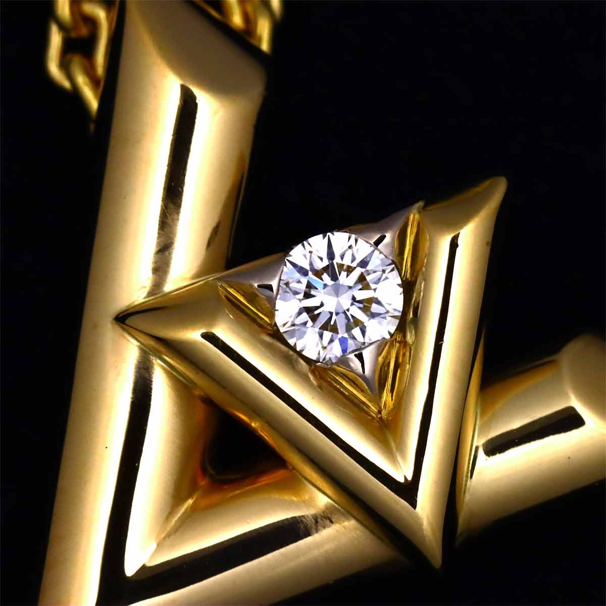 VOLTONE Diamond Necklace 18K YG 750