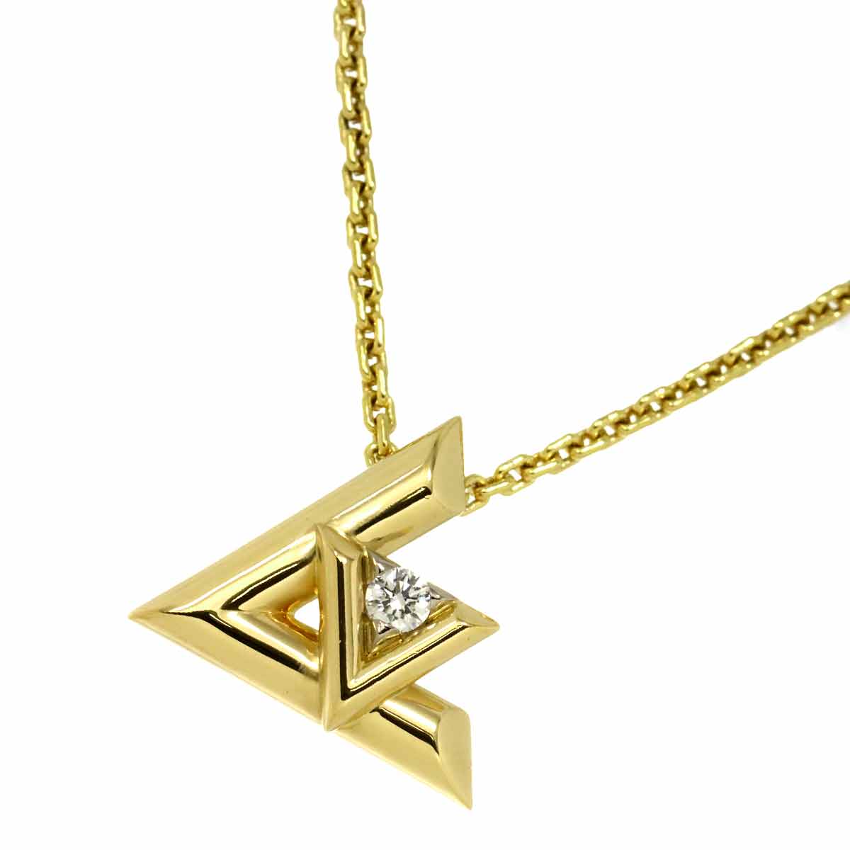 VOLTONE Diamond Necklace 18K YG 750