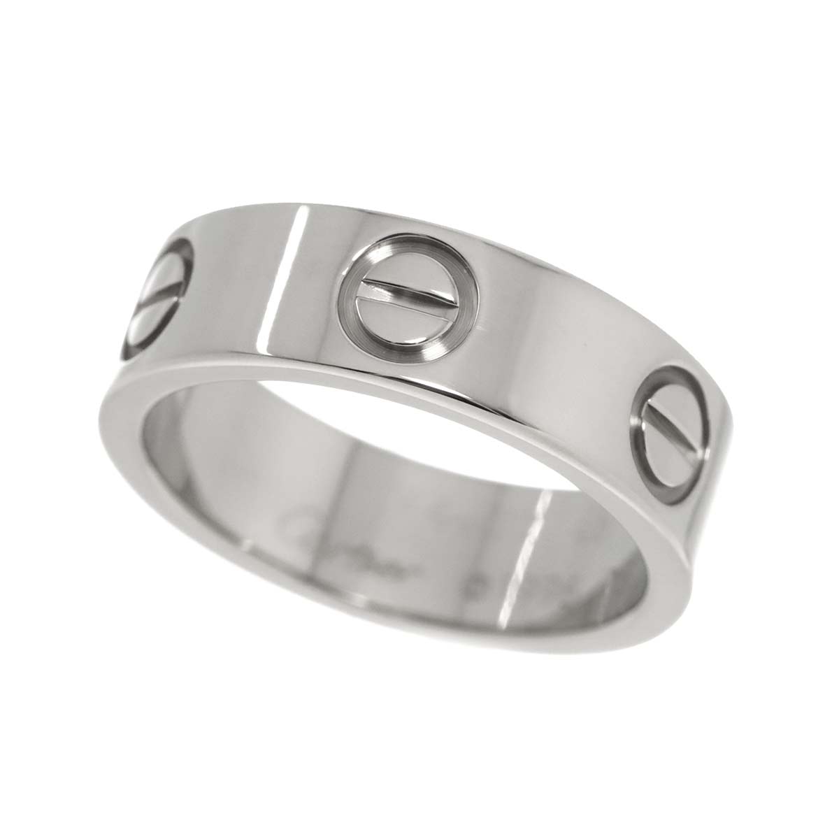 Love Classic Ring 18K White Gold 750 size48 4(US)