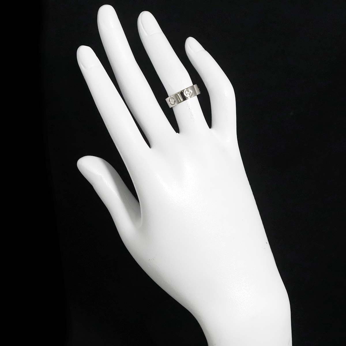Love Classic Ring 18K White Gold 750 size48 4(US)