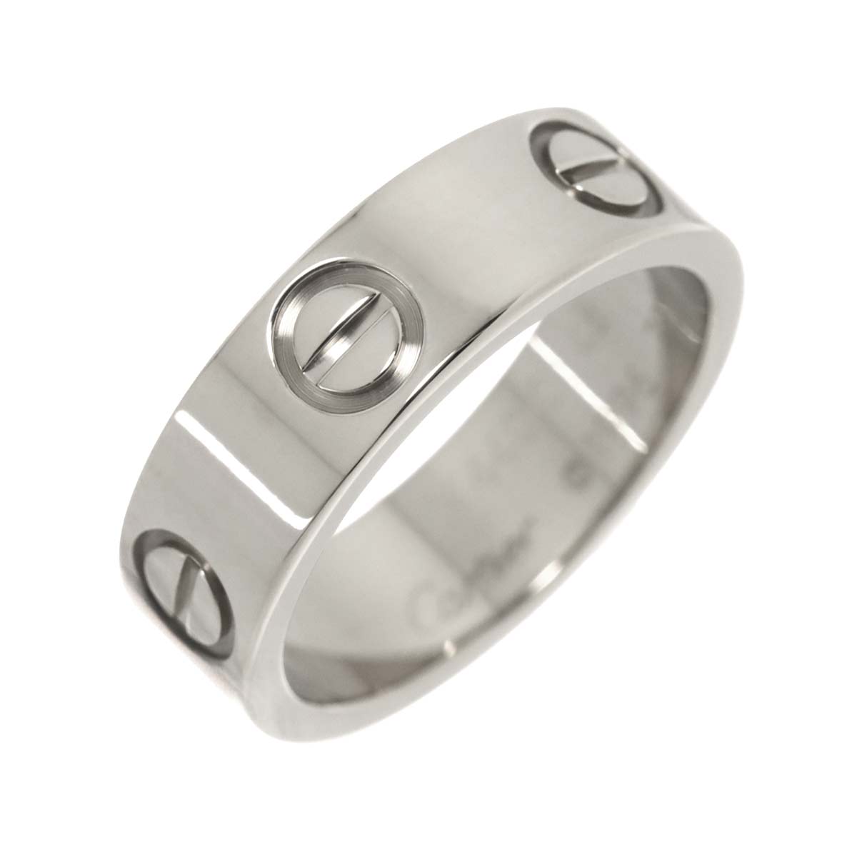 Love Classic Ring 18K White Gold 750 size48 4(US)