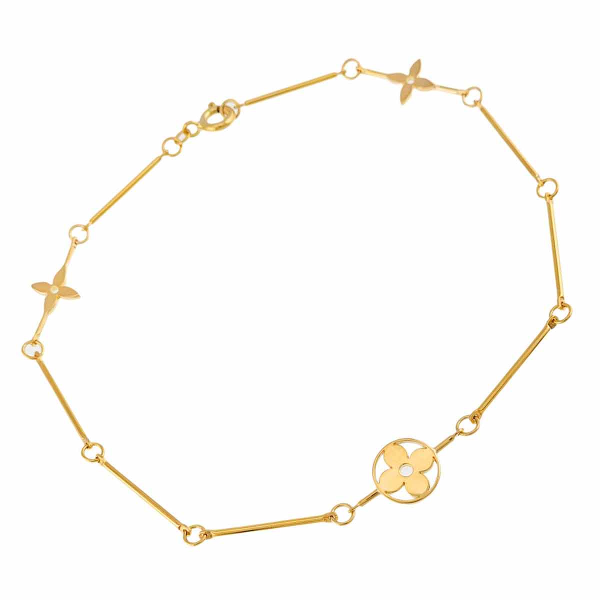 Cheville Anklet Bracelet 18K Yellow Gold 750