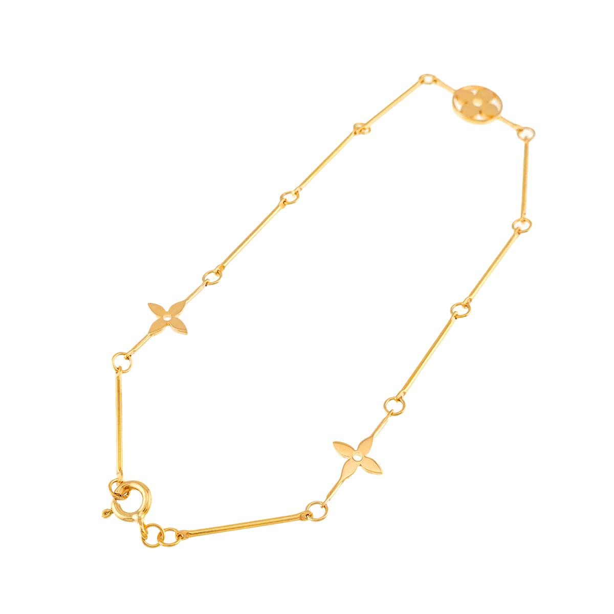 Cheville Anklet Bracelet 18K Yellow Gold 750