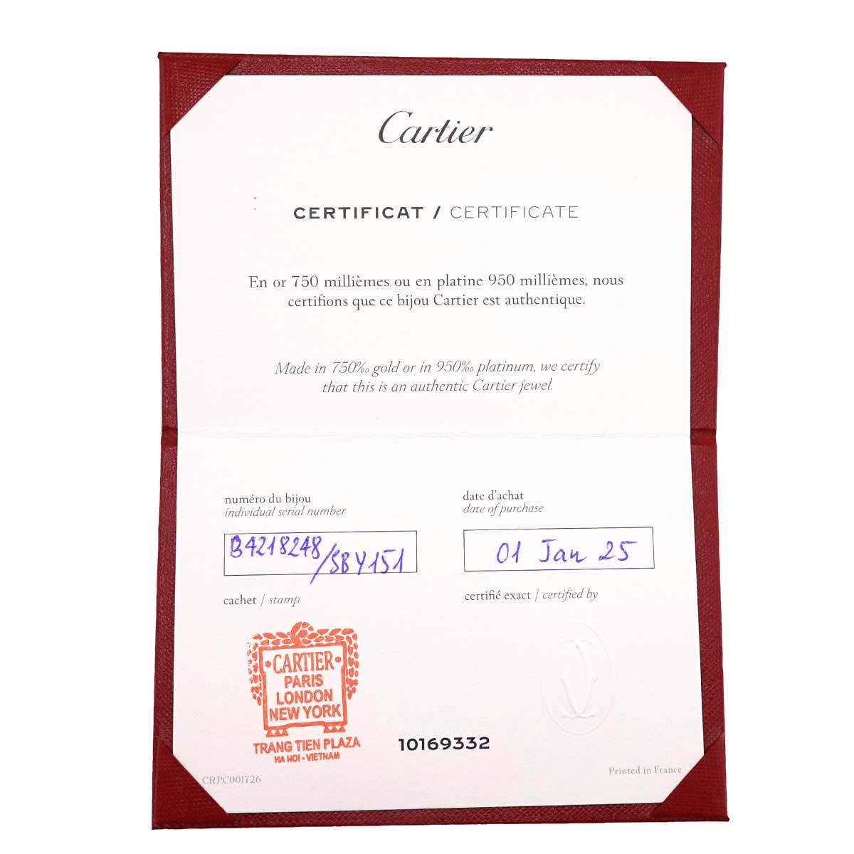 Mini Love Mini Ring Full Pave Diamond 18K WG 750 size48 4.5(US)