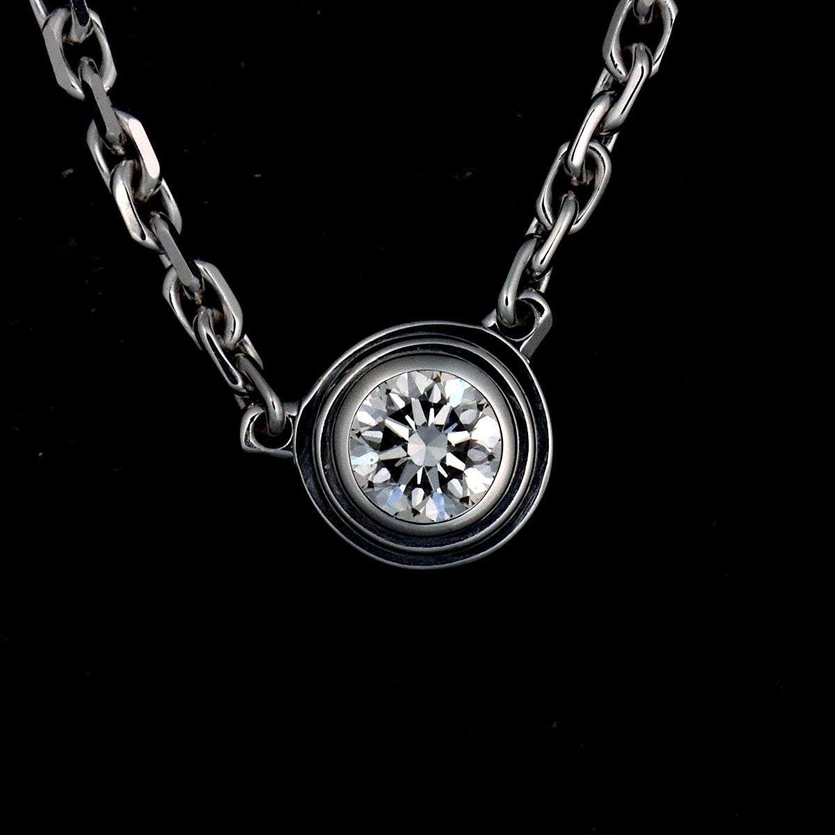 d Amour XS Necklace Diamond Necklace 18K WG 750