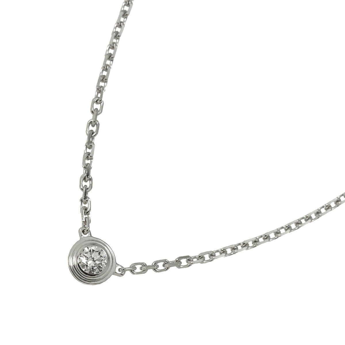 d Amour XS Necklace Diamond Necklace 18K WG 750