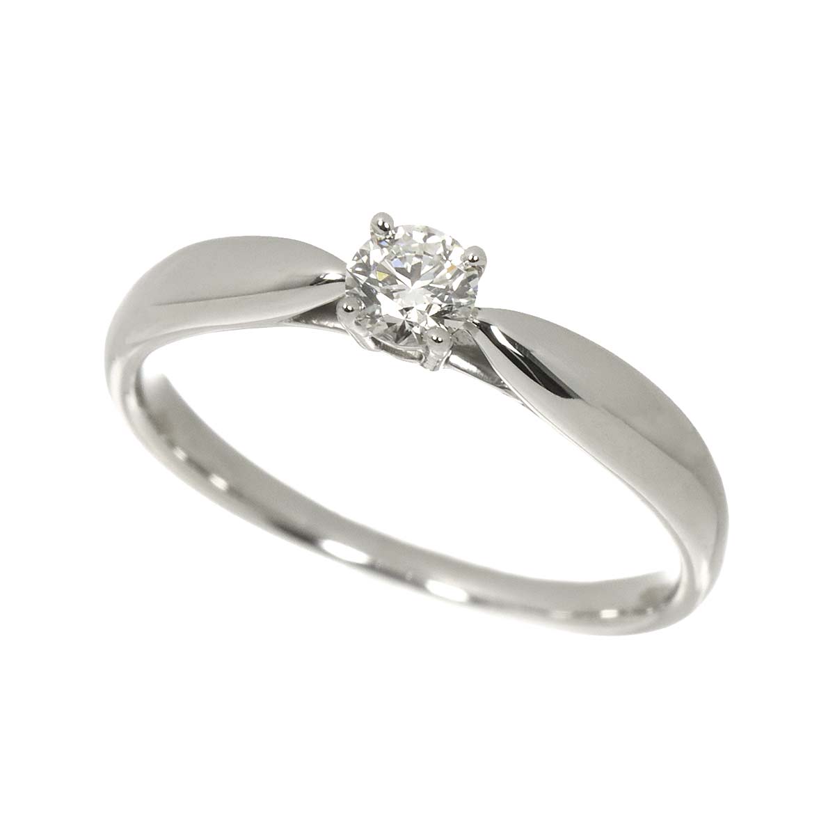 Harmony Diamond 0.19ct Ring Pt Size5.25-5.5(US)