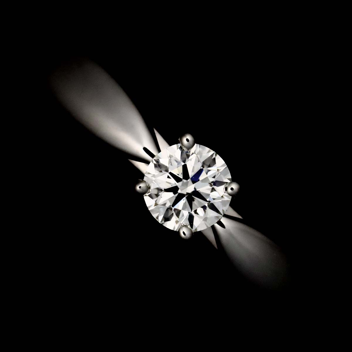 Harmony Diamond 0.19ct Ring Pt Size5.25-5.5(US)