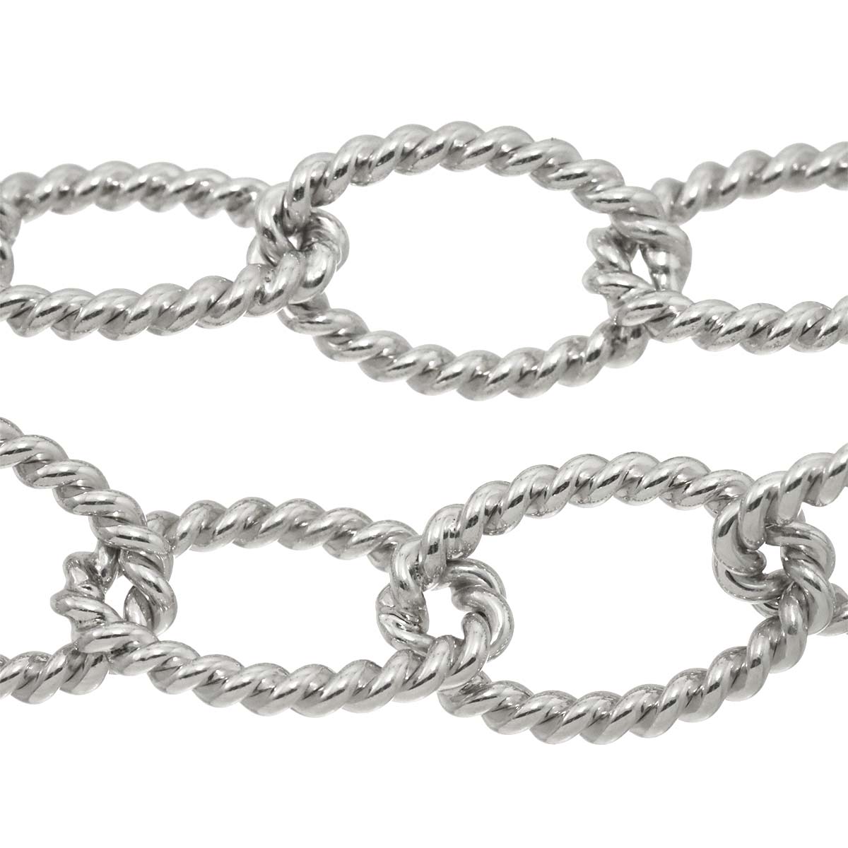 Twist Chain Necklace SV Silver 925