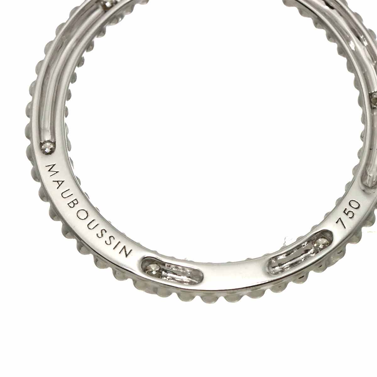 LE PREMIER JOUR Diamond Necklace 18K WG 750