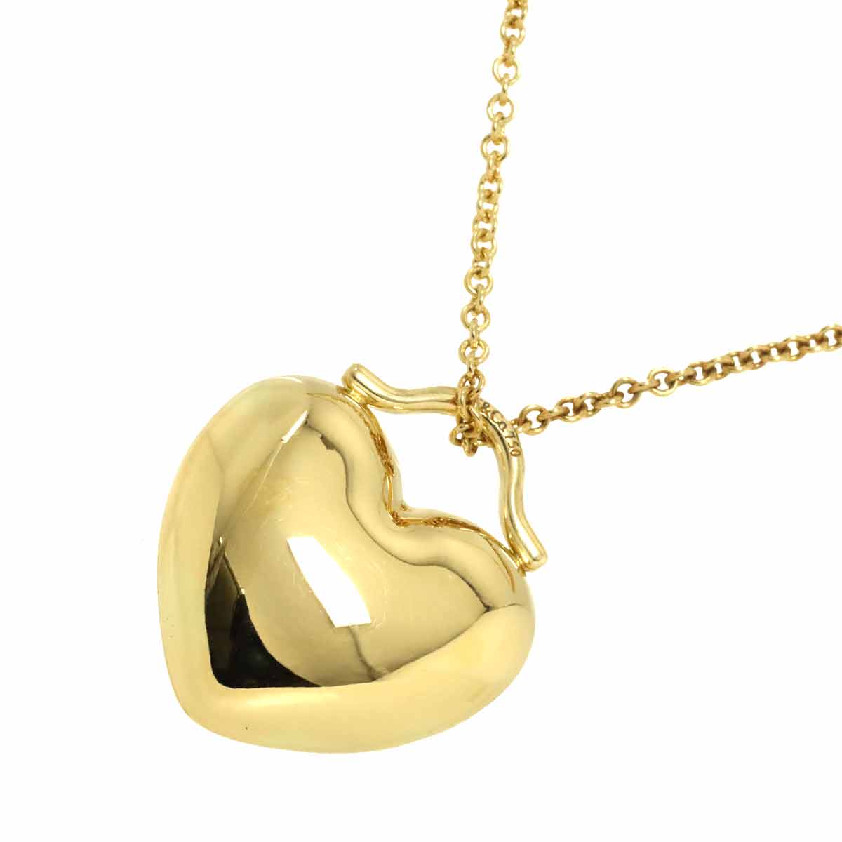 Heart Necklace 18K Yellow Gold 750