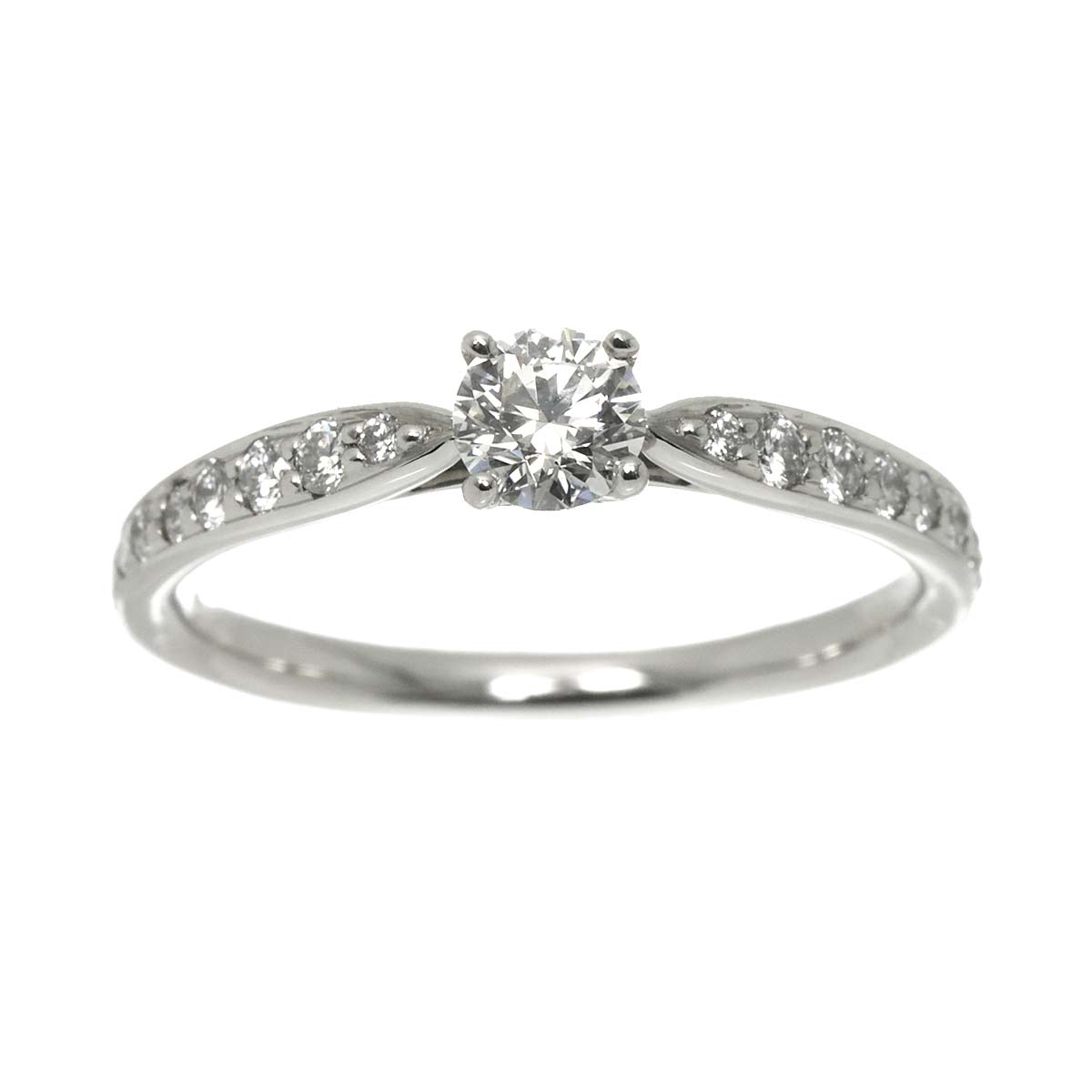 Harmony Diamond 0.26ct Ring Pt Size5.25-5.5(US)