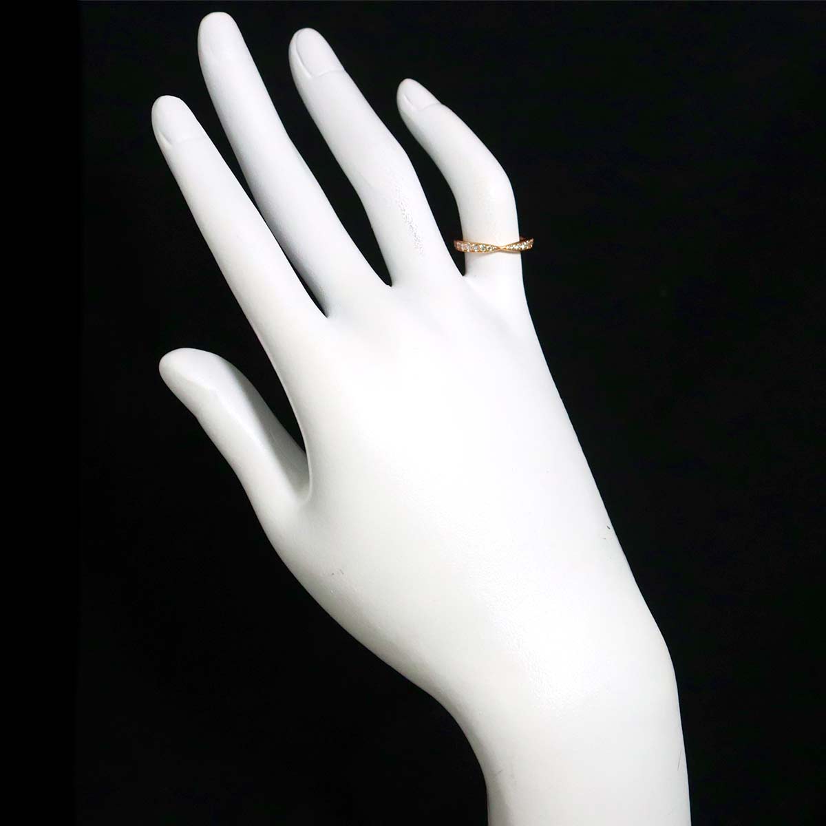 Harmony Diamond Ring 18K PG 750 Size3.75-4(US)