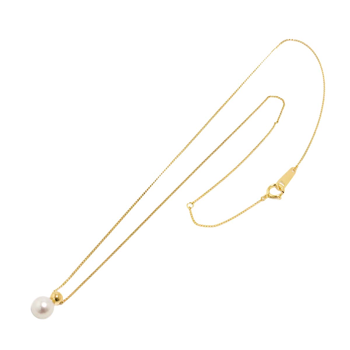 Akoya Pearl 6.8mm Necklace 18K YG 750