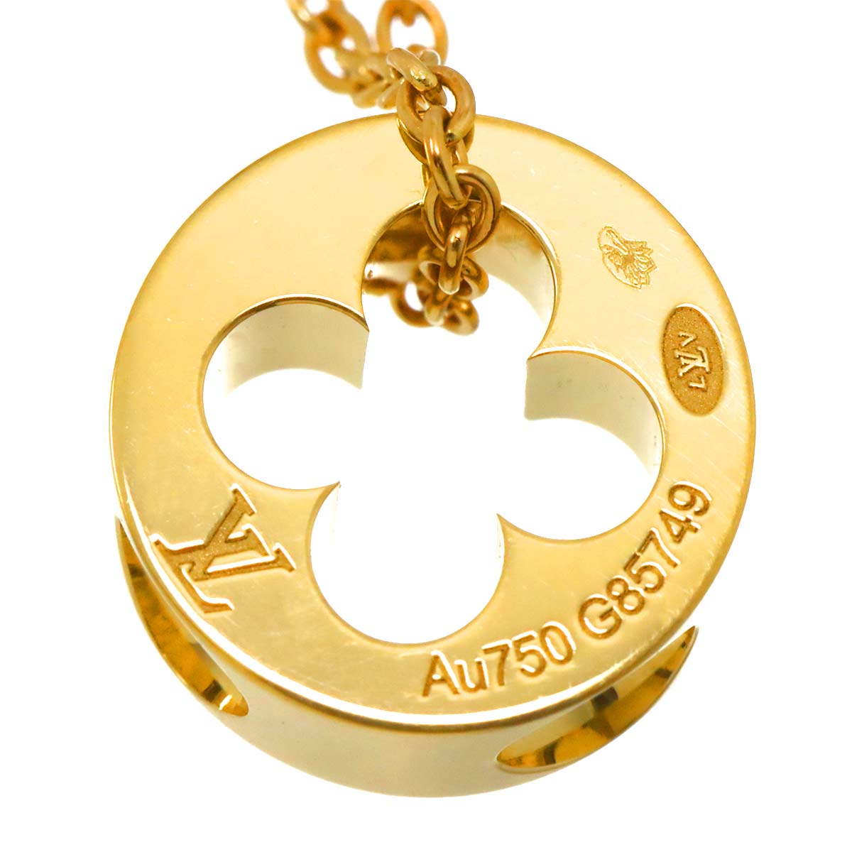 PandanTiff Empreinte Necklace 18K YG 750