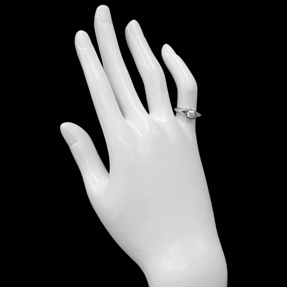 Incontro damore Diamond Ring Pt Platinum Size:4.5(US)