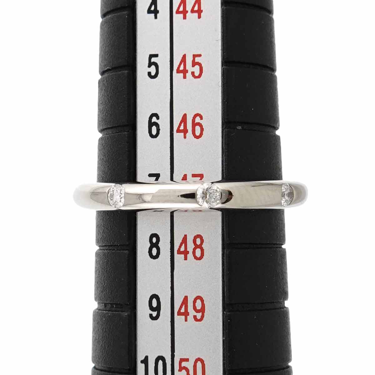 Fedi Diamond 3P Ring Platinum Size4(US)