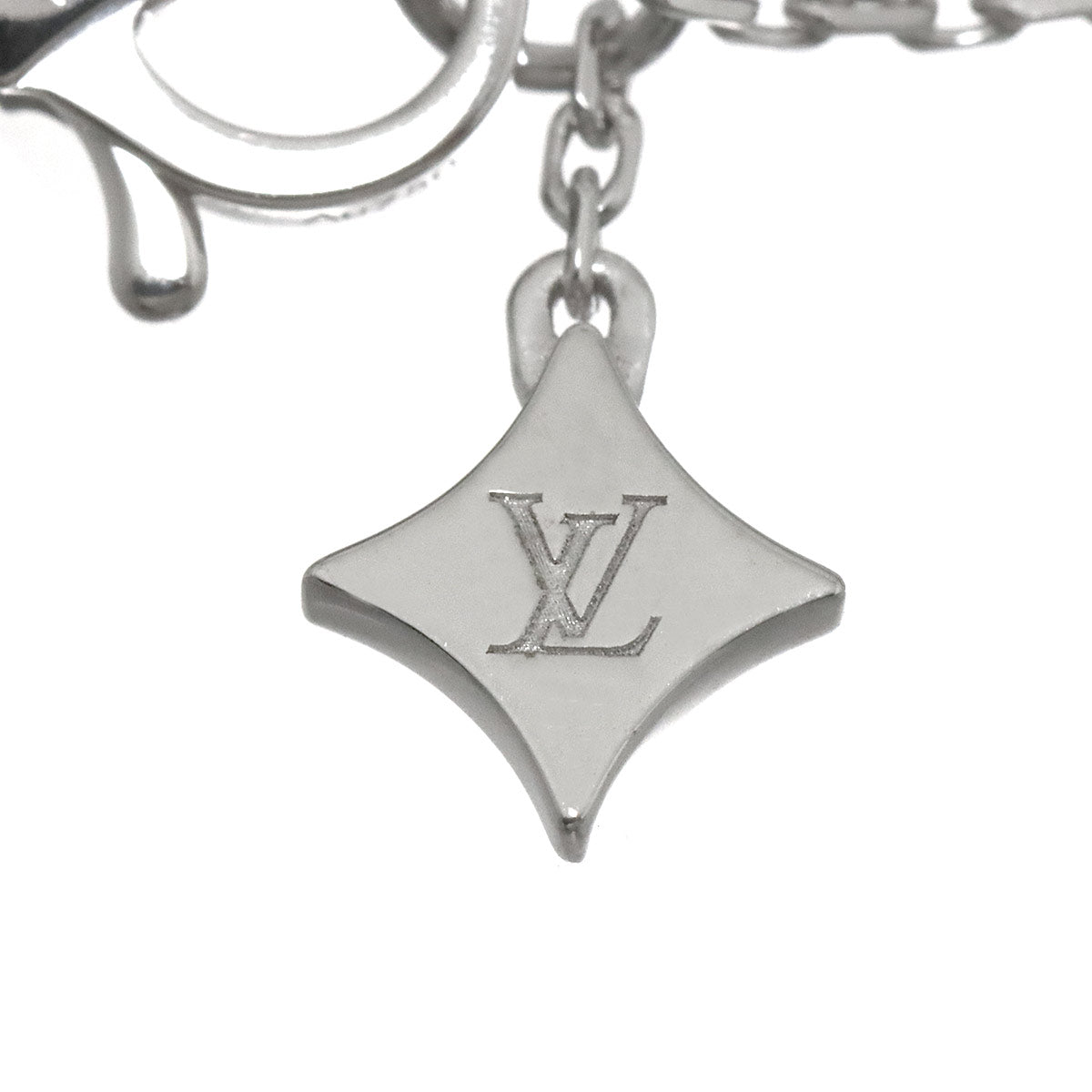 LV Diamond Necklace 18K WG 750
