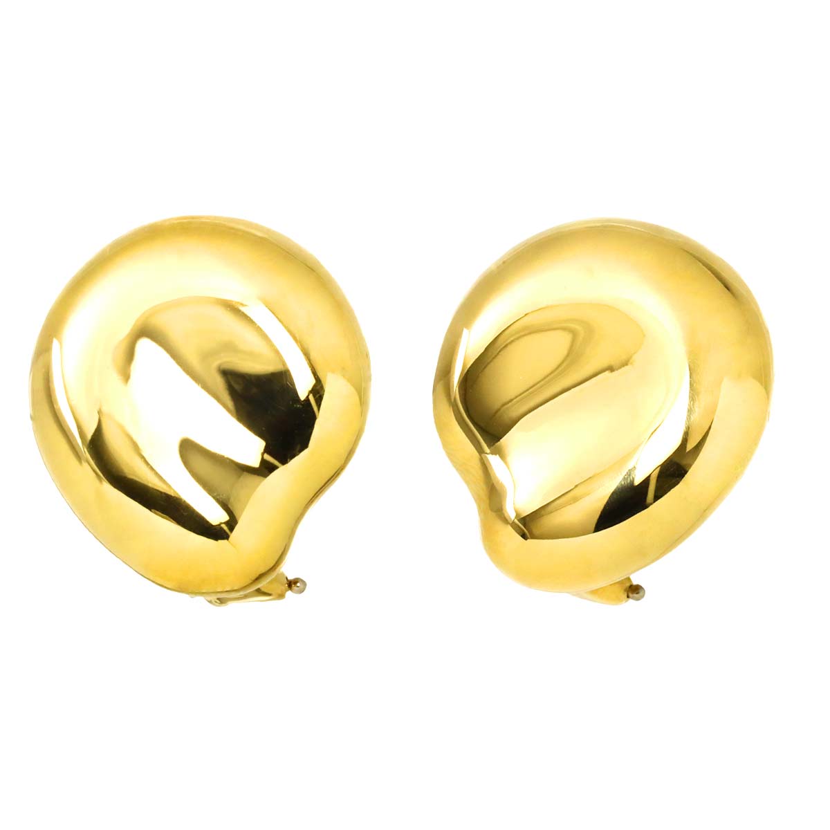 Earrings Pierced 18K Yellow Gold 750