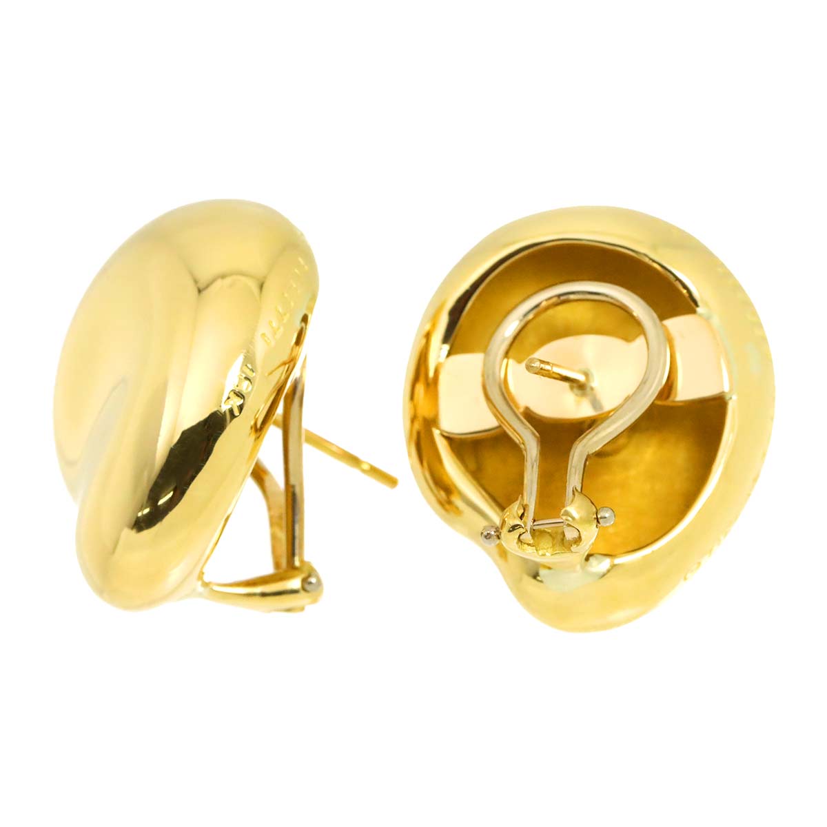Earrings Pierced 18K Yellow Gold 750