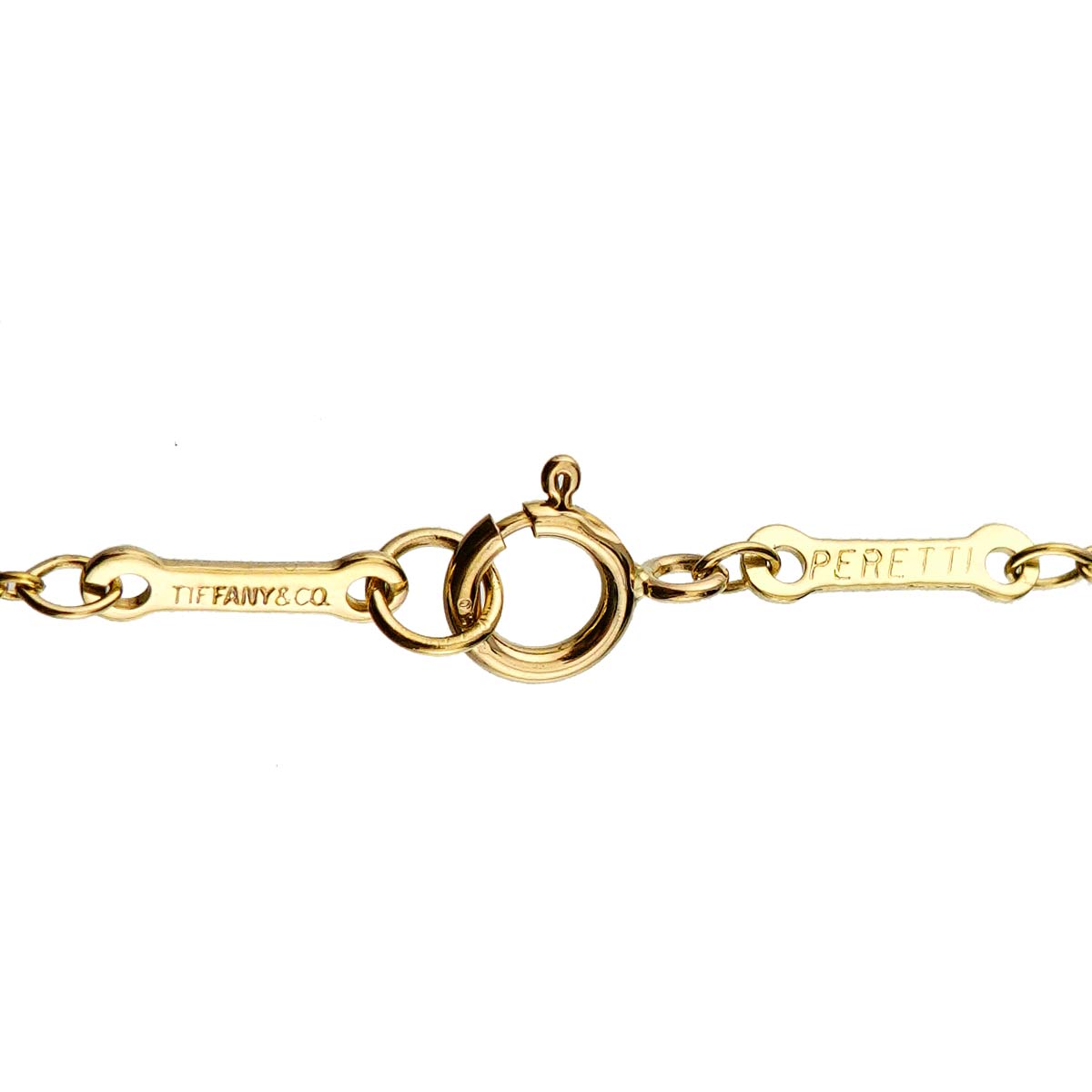 By The Yard Diamond 3P Necklace 18K YG 750