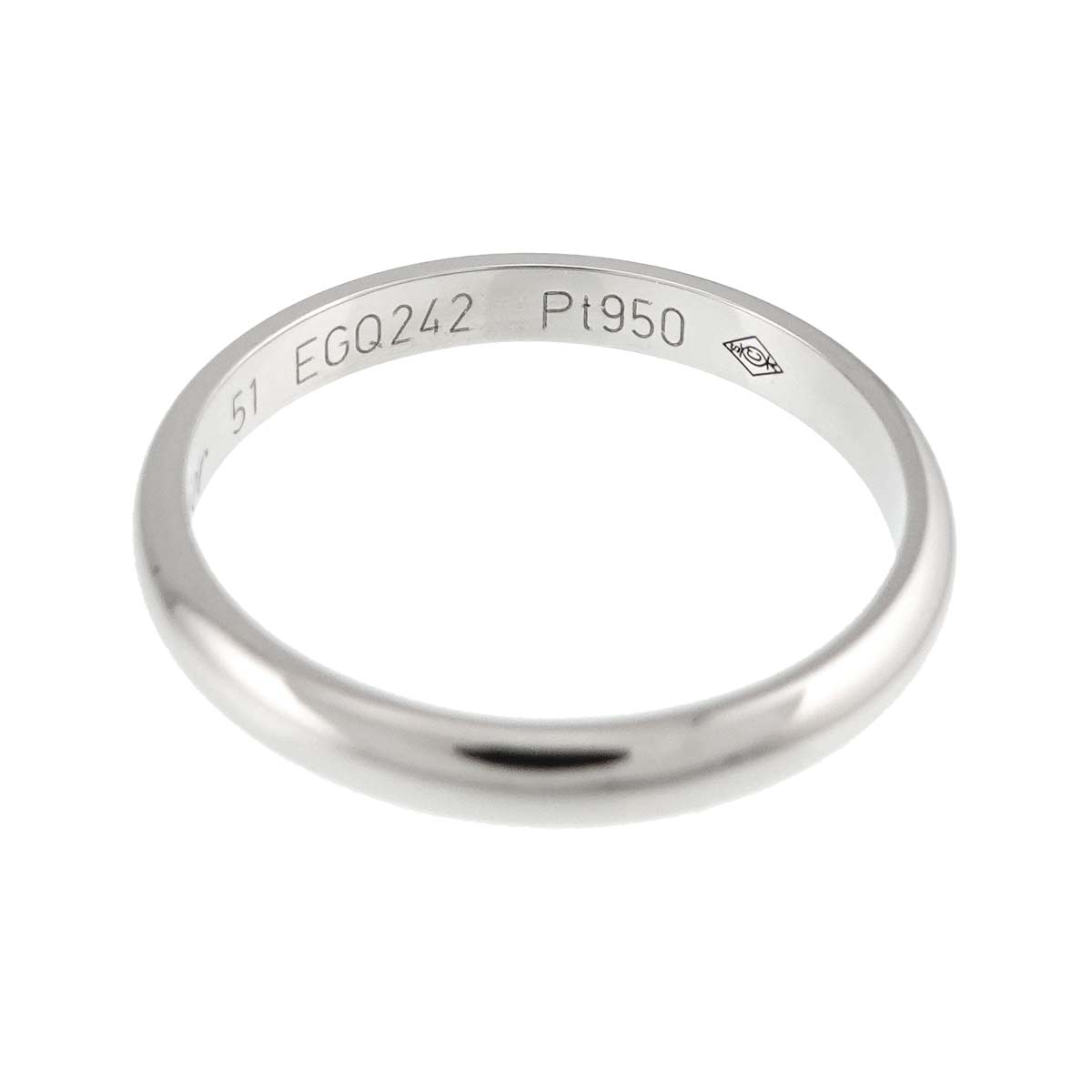 Classic Ring Platinum Size51 5.5-5.75(US)