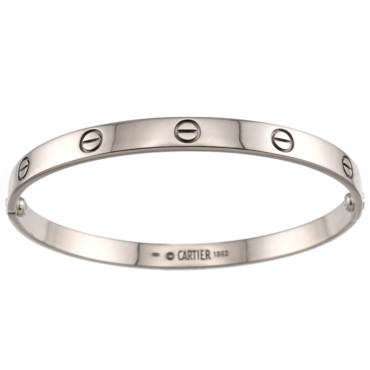 Love Bracelet 18K White Gold 750 Size20