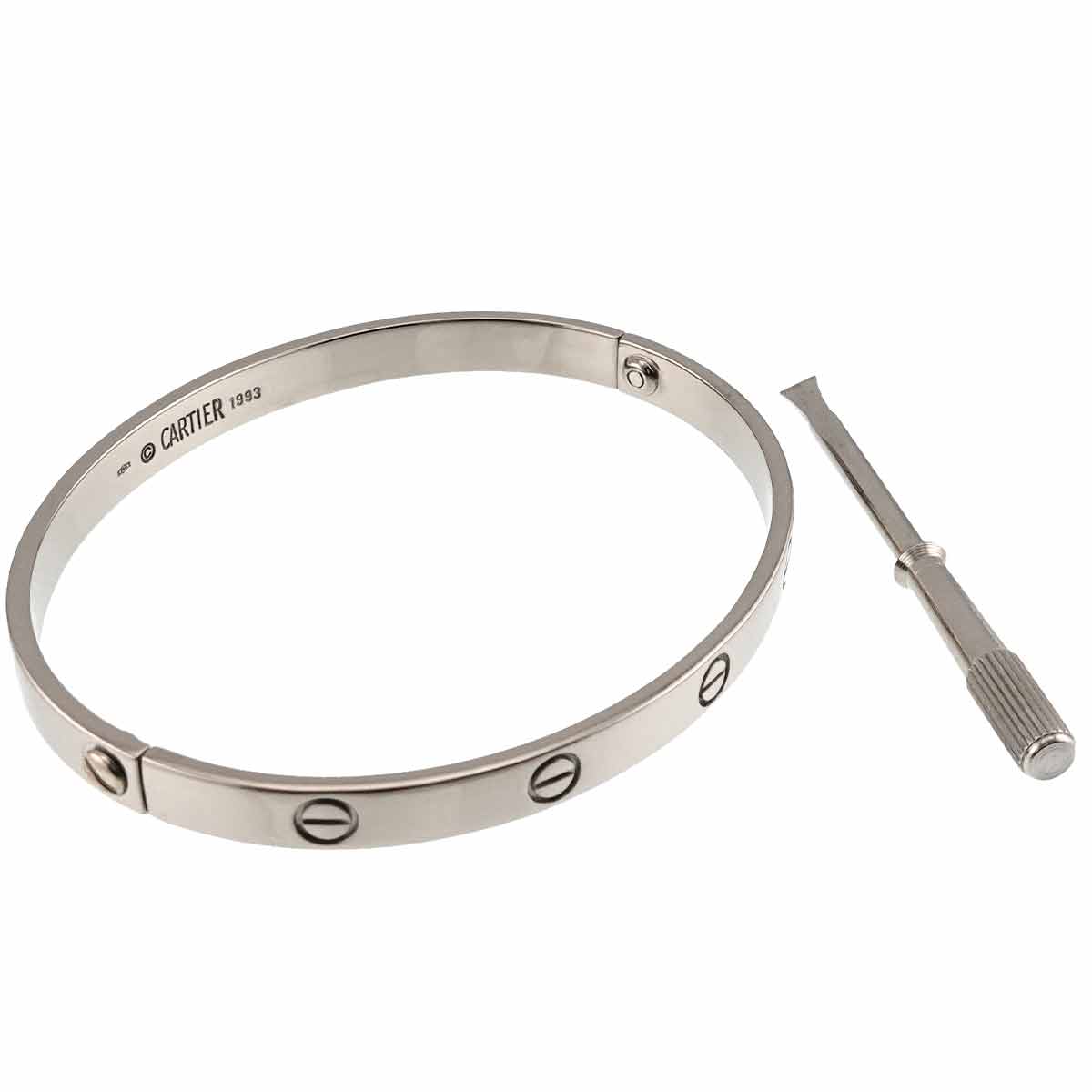 Love Bracelet 18K White Gold 750 Size20