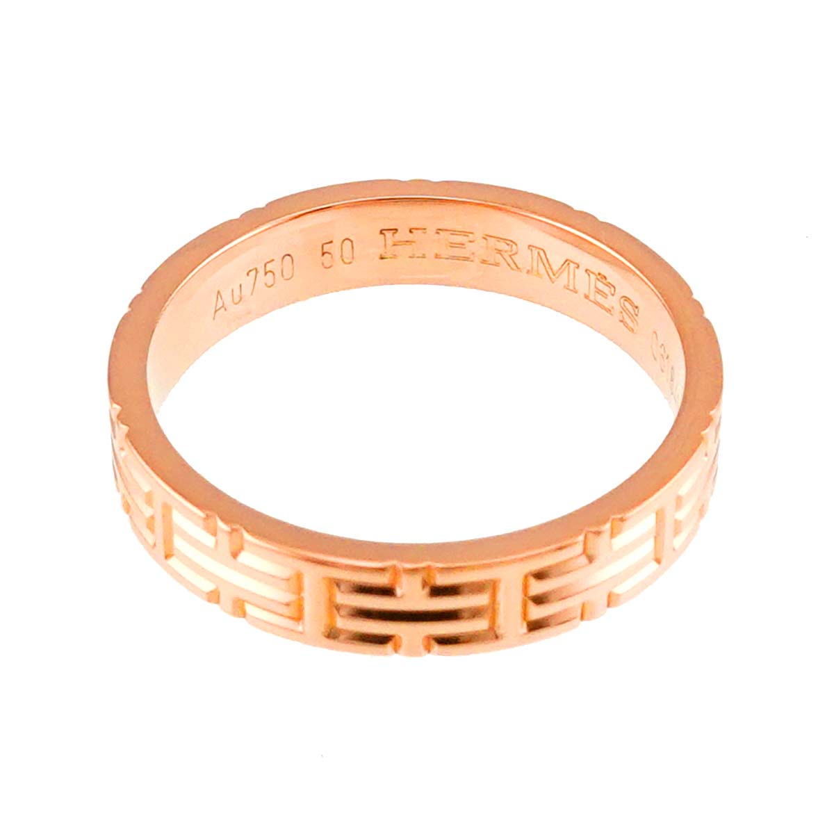 Ring 18K Pink Gold 750 Size50 5-5.25(US)