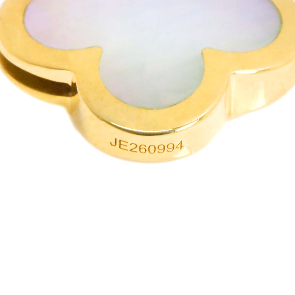 Pure Alhambra 4P MOP Bracelet 18K YG 750
