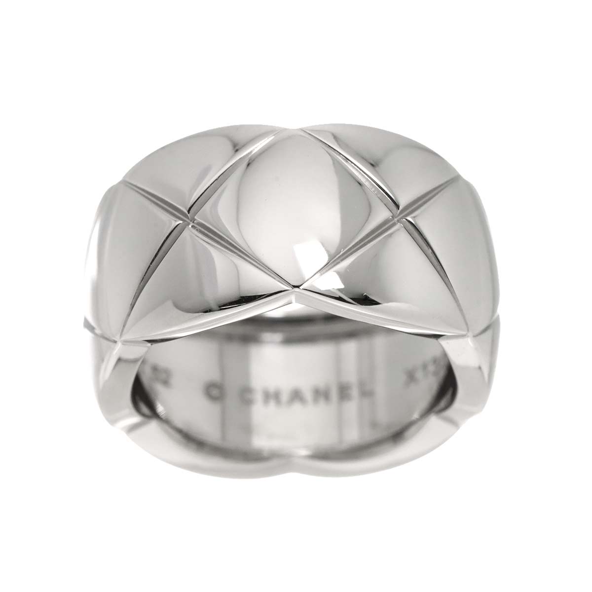 Coco Crush LM Ring 18K WG 750 size52 6(US)