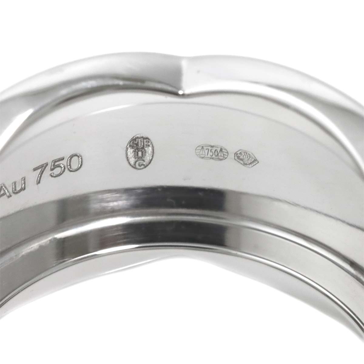 Coco Crush LM Ring 18K WG 750 size52 6(US)