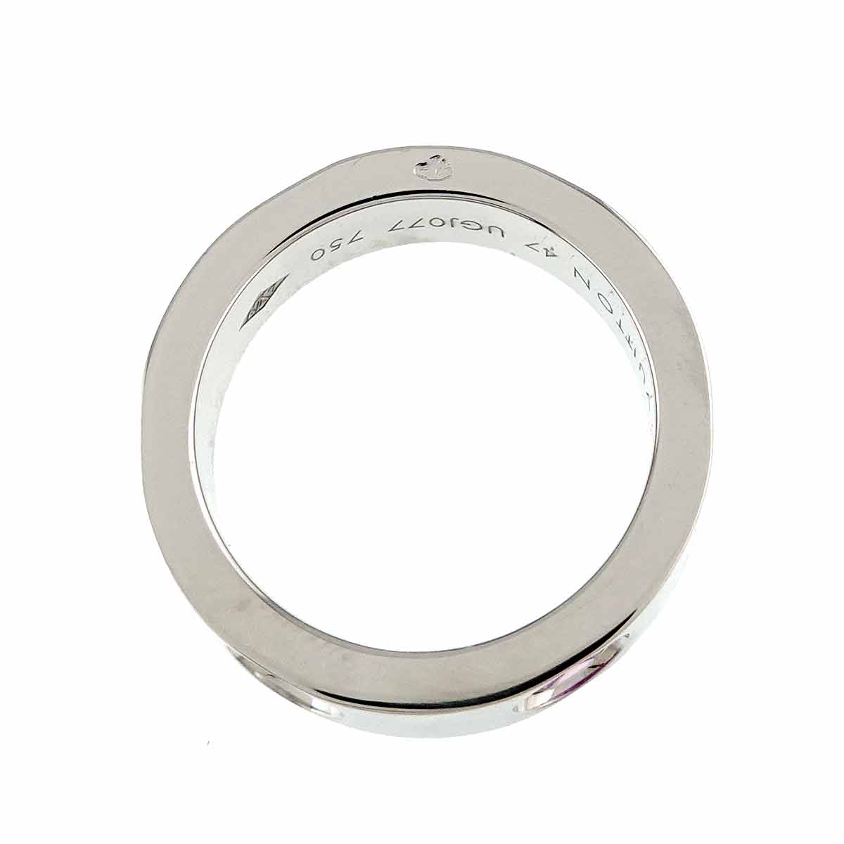 Petit Bague Sapphire Ring 18K WG 750 size47 4(US)