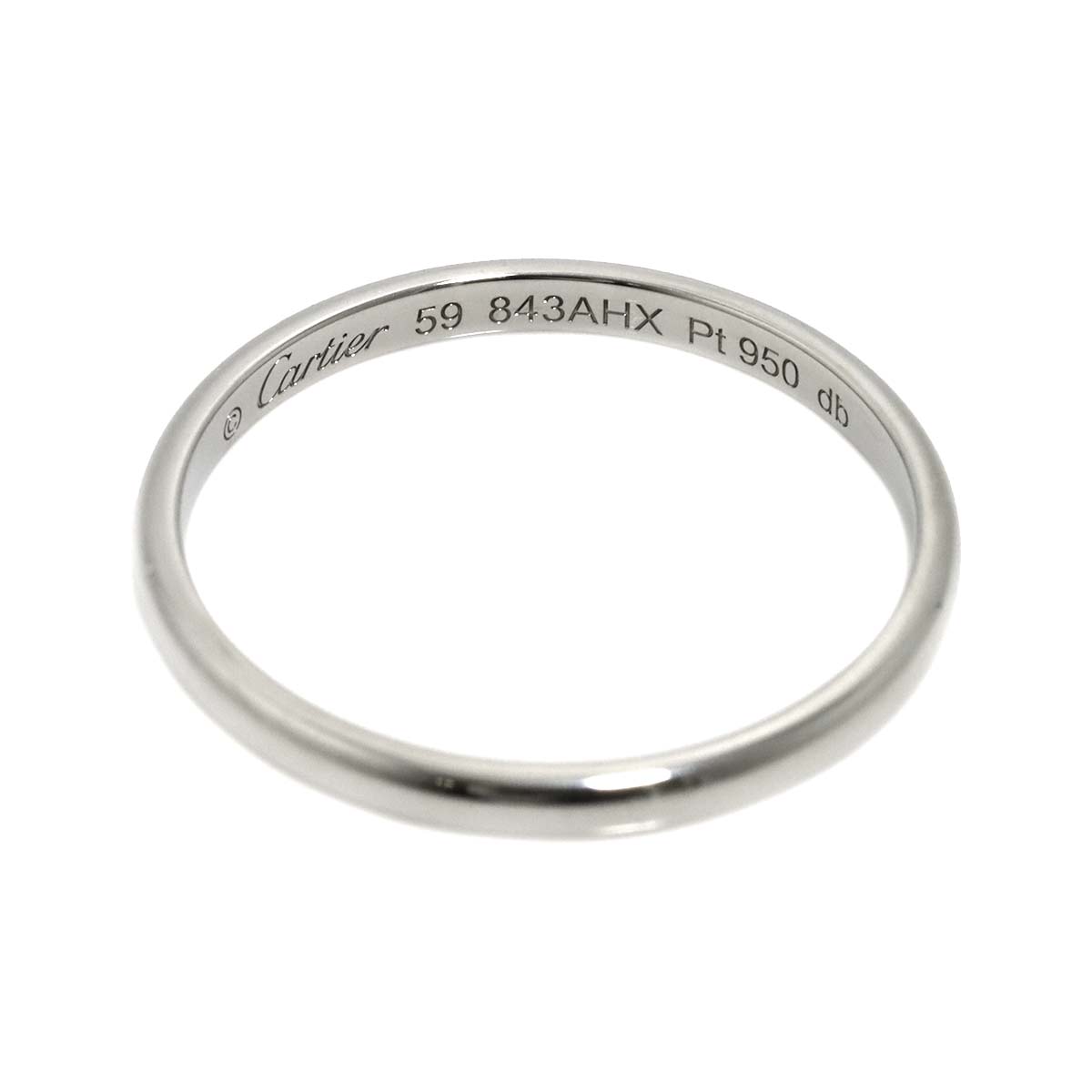 1895 Classic Ring Platinum Size59 8.75(US)