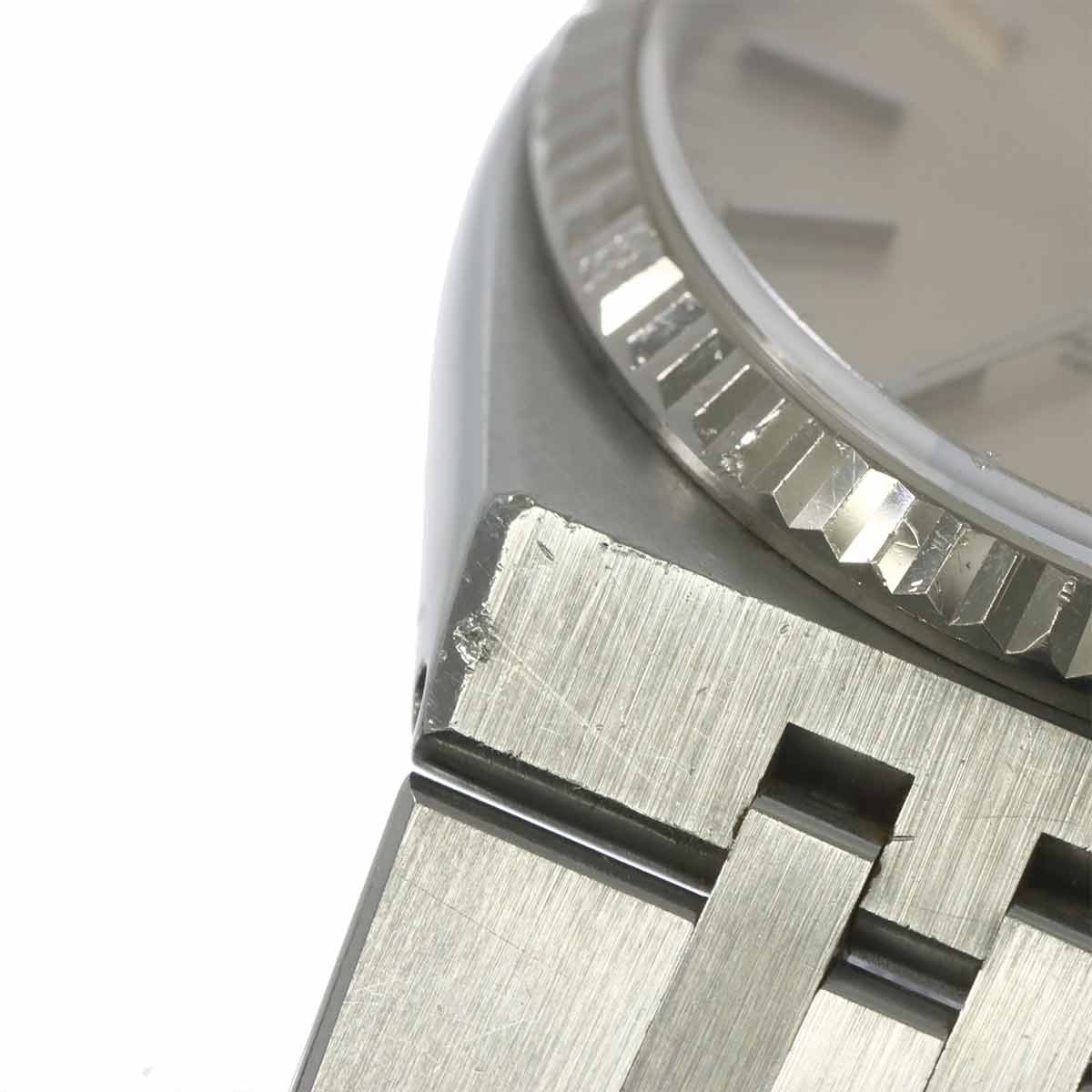 Oyster Quartz Datejust 17014 Serial N 750 White Gold Watch