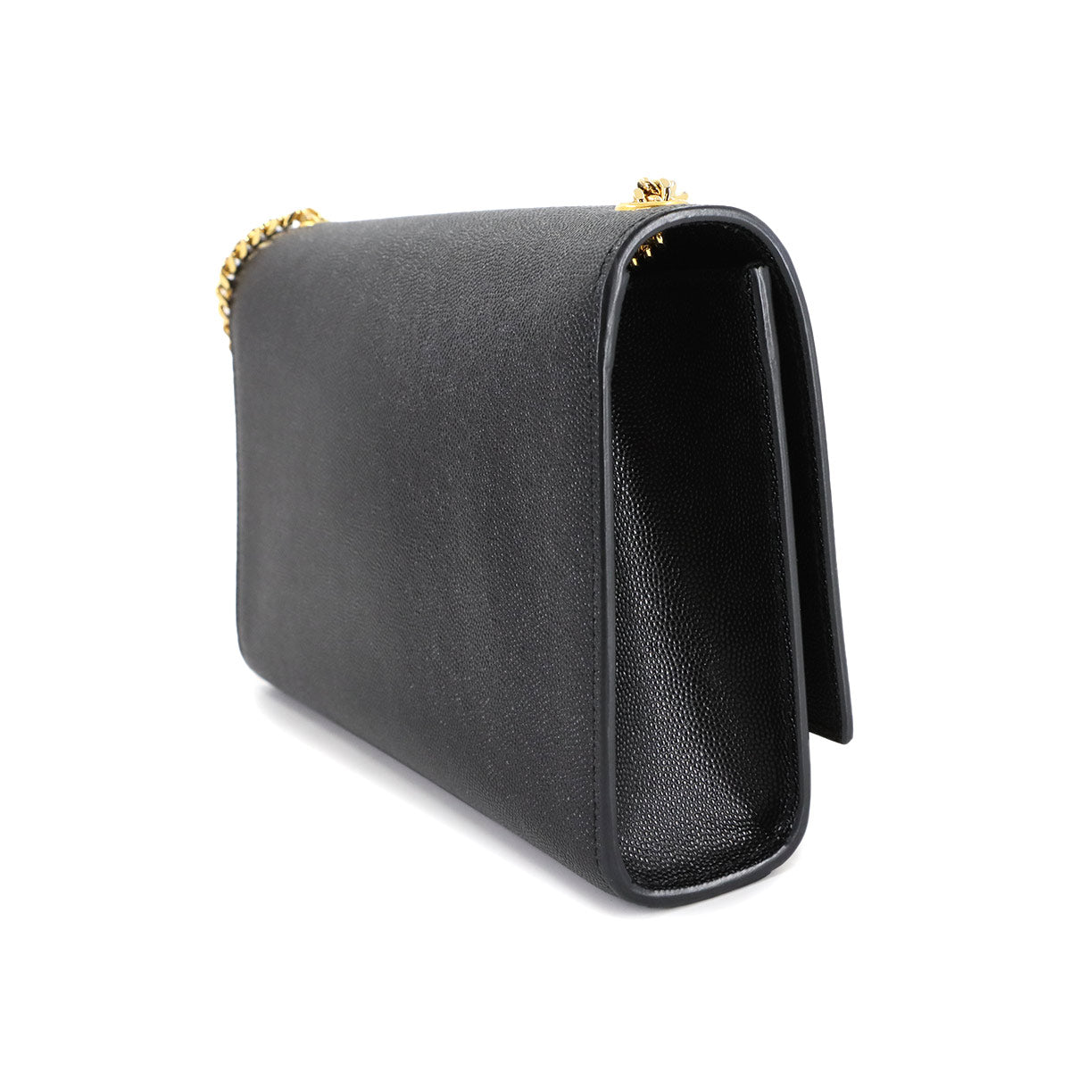 Kate Medium Chain Shoulder Bag Leather Black 364021