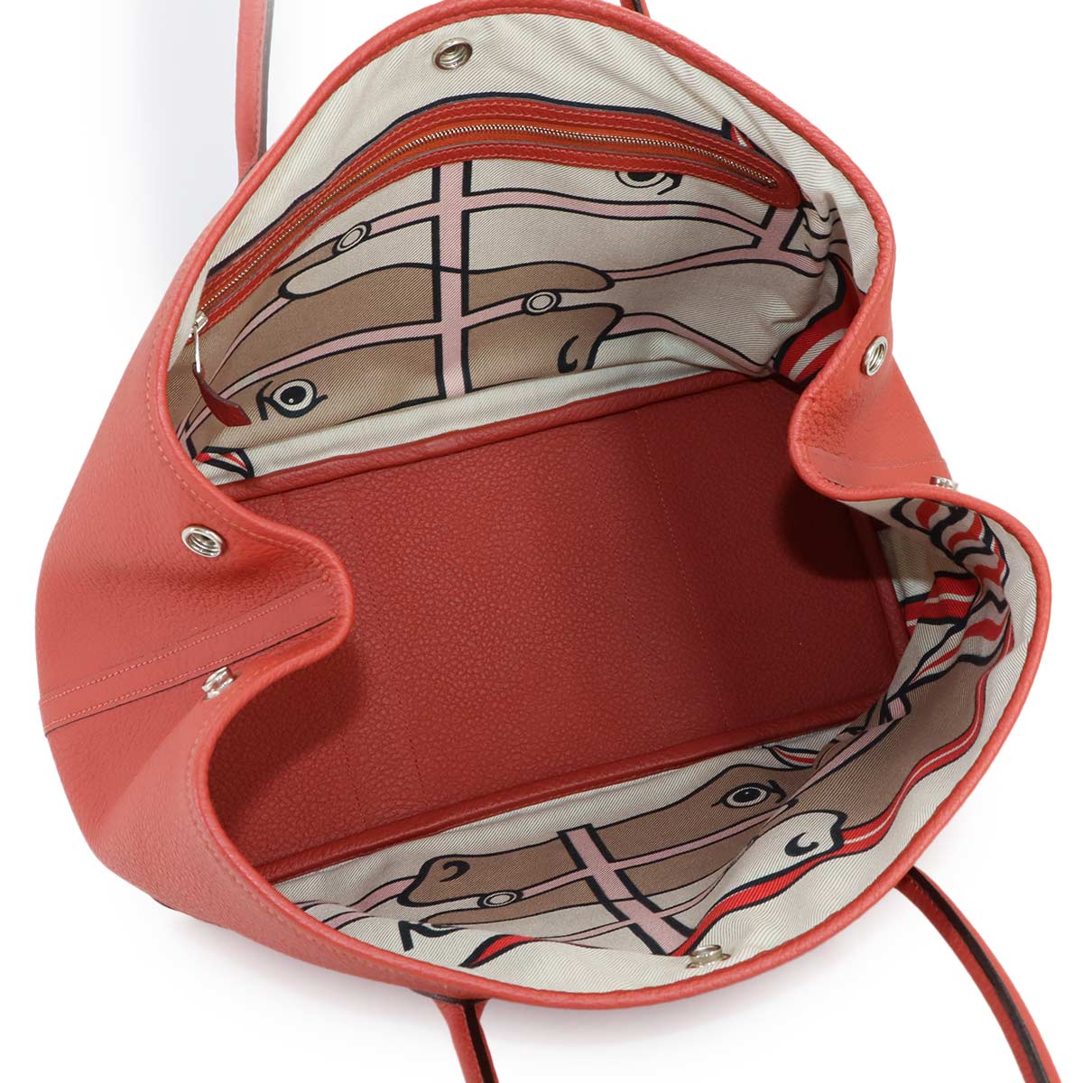 Garden Party PM Steeple Tote Bag Country Rouge Duchesse QUADRIGE